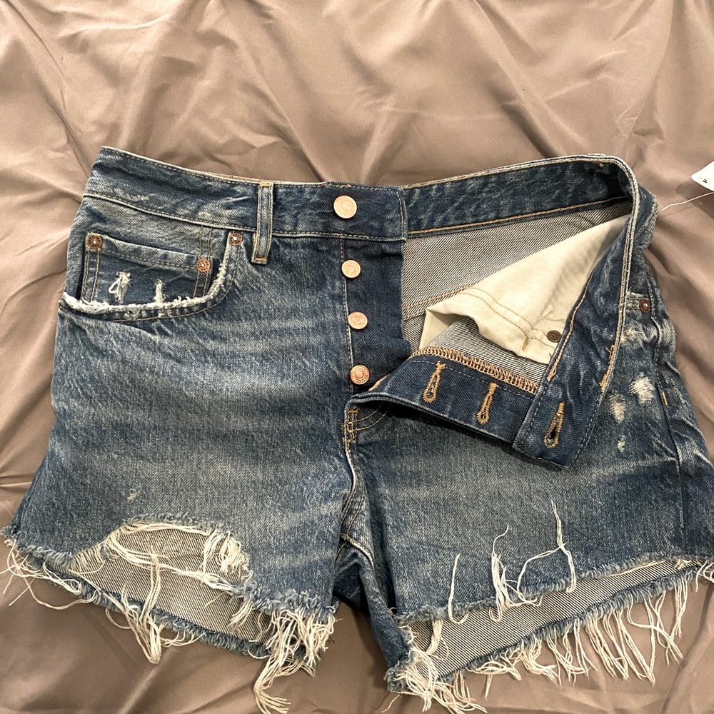 Free People Denim Shorts